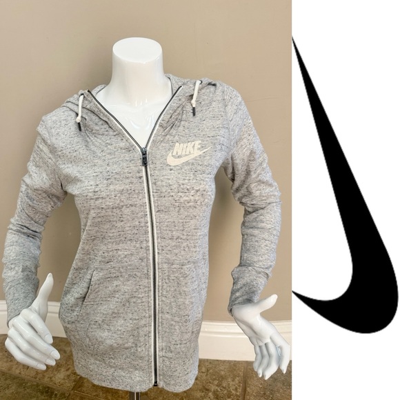 Nike Women's Full-Zip stretch cotton Light weight Hoodie*NWT - Picture 1 of 3